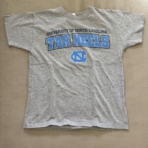 UNC Tar Heels Heather Gray Tee